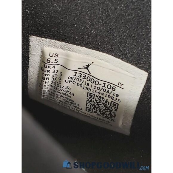 Women's Air Jordan OG White/Black - Picture 6 of 8